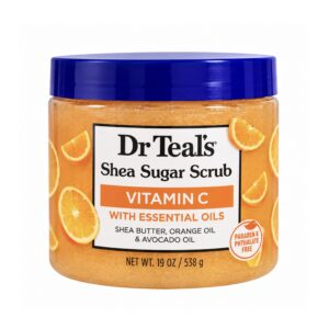 Dr teals shea sugar scrub vitamin c