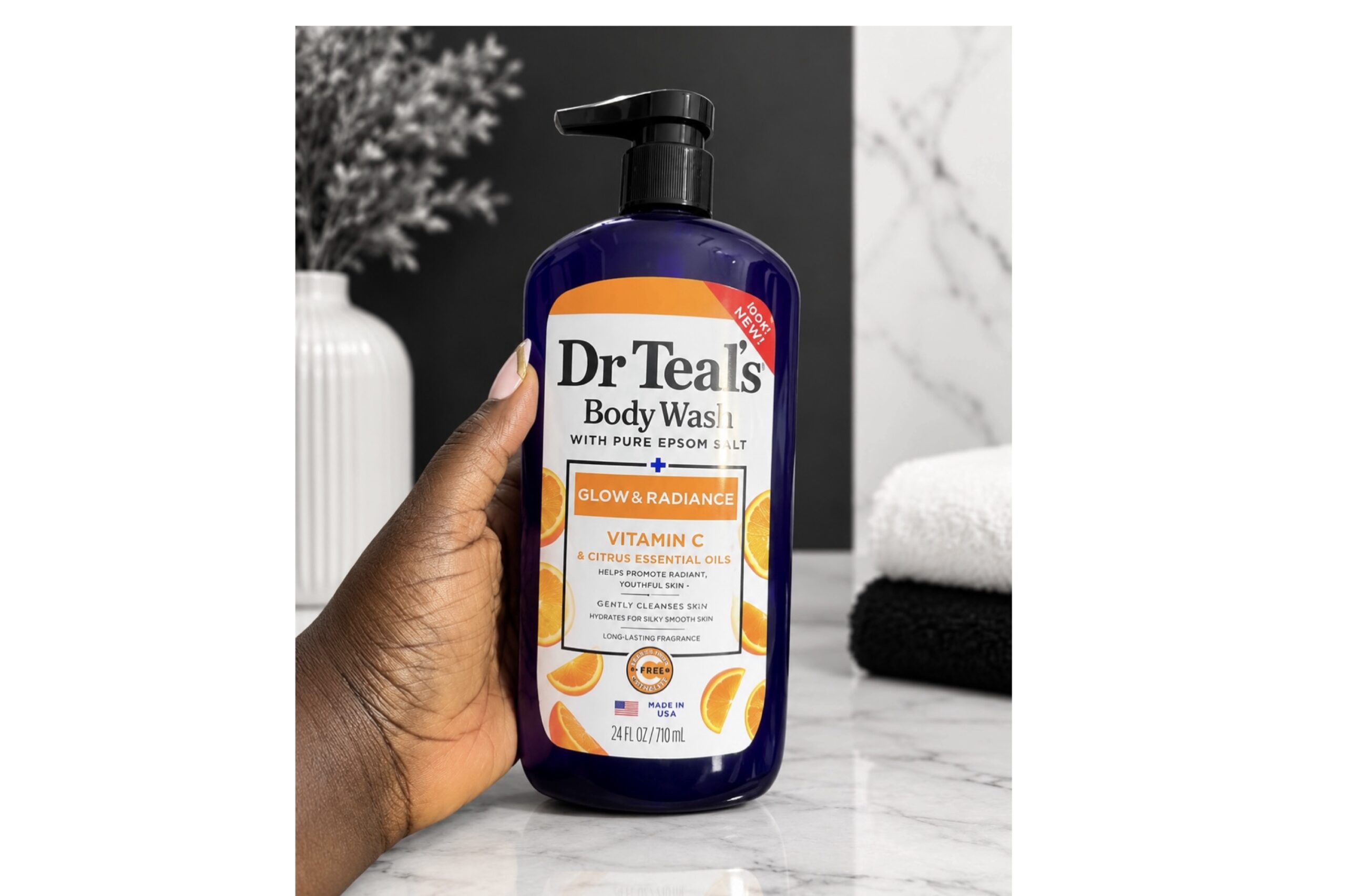 Dr Teals glow & radiance vitamin c wash 710ml Dr Teals glow & radiance vitamin c wash 710ml