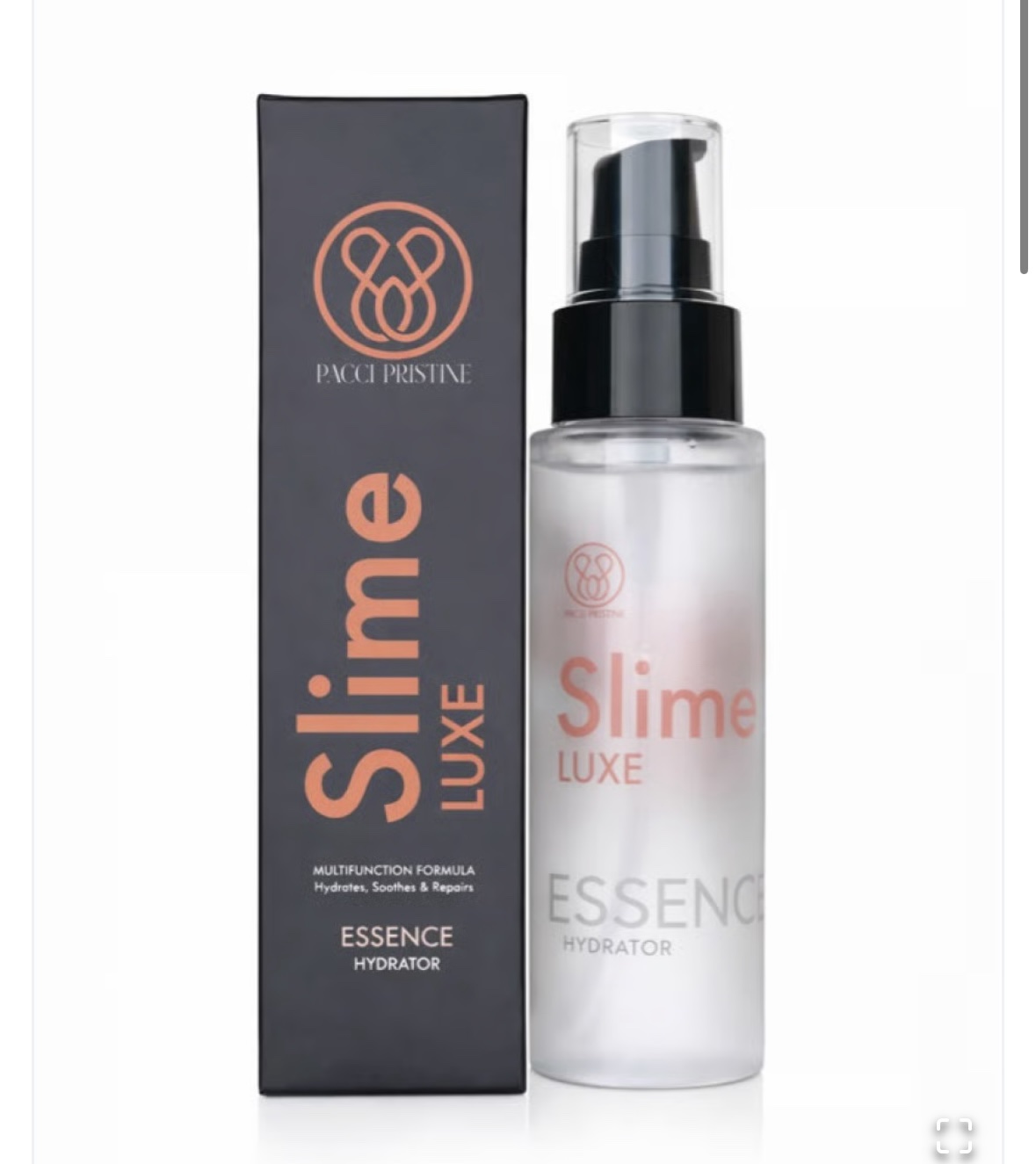 Pacci pristine Slime luxe essence hydrator 100ml Pacci pristine Slime luxe essence hydrator 100ml