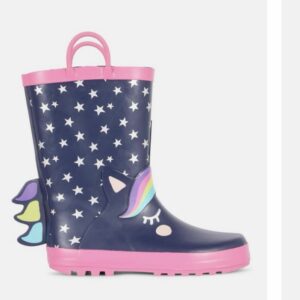 Primark unicorn boots in multi colour girl kids