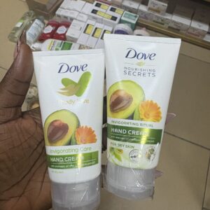 Dove hand cream collection