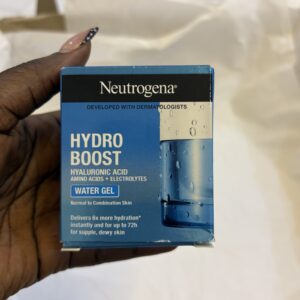 Neutrogena hydro boost hyaluronic acid water gel cream..