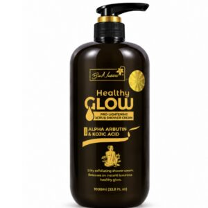 Bio nature healthy glow alpha Arbutin & kojic acid pro lightening scrub shower wash