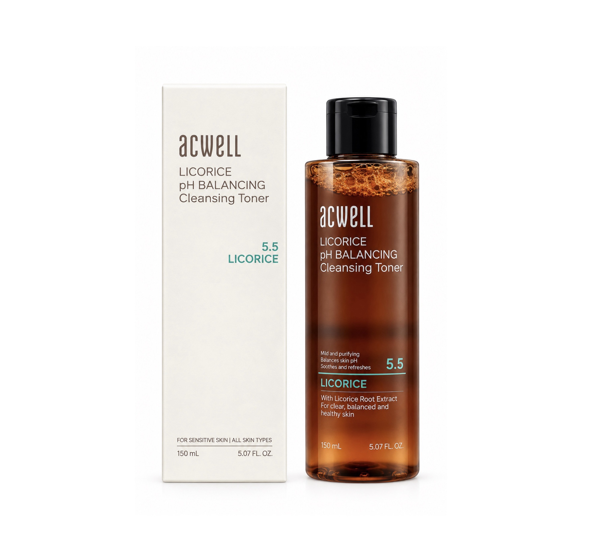 5.5 Acwell licorice ph balancing cleansing toner 5.5 Acwell licorice ph balancing cleansing toner