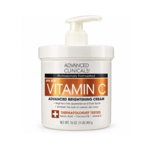 Advanced clinicals vitamin c brightening cream