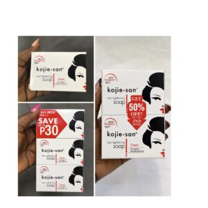 Kojie san soap 3in1 and single pack
