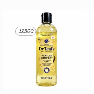 Dr teals vanilla comfort bath & body oil with vanilla extract 260ml