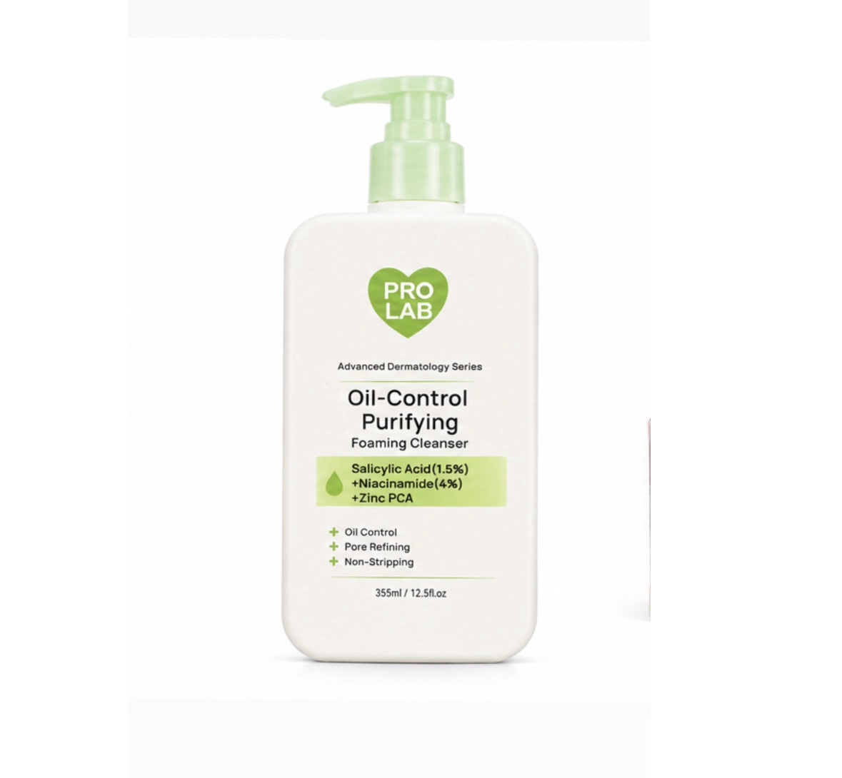 Pro lab oil control purifying foaming cleanser 355ml Pro lab oil control purifying foaming cleanser 355ml