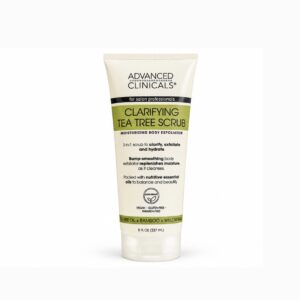 Advanced clinicals clarifying tea tree scrub.  237ml