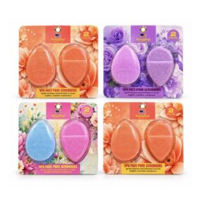 Beauty land face scrubbers 2in1 pack