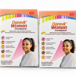 Daravit woman combipack multi vitamin with chasteberry extract,evening primrose oil, biotin,Antioxidants & minerals