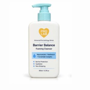 Pro lab barrier balance foaming cleanser 355ml