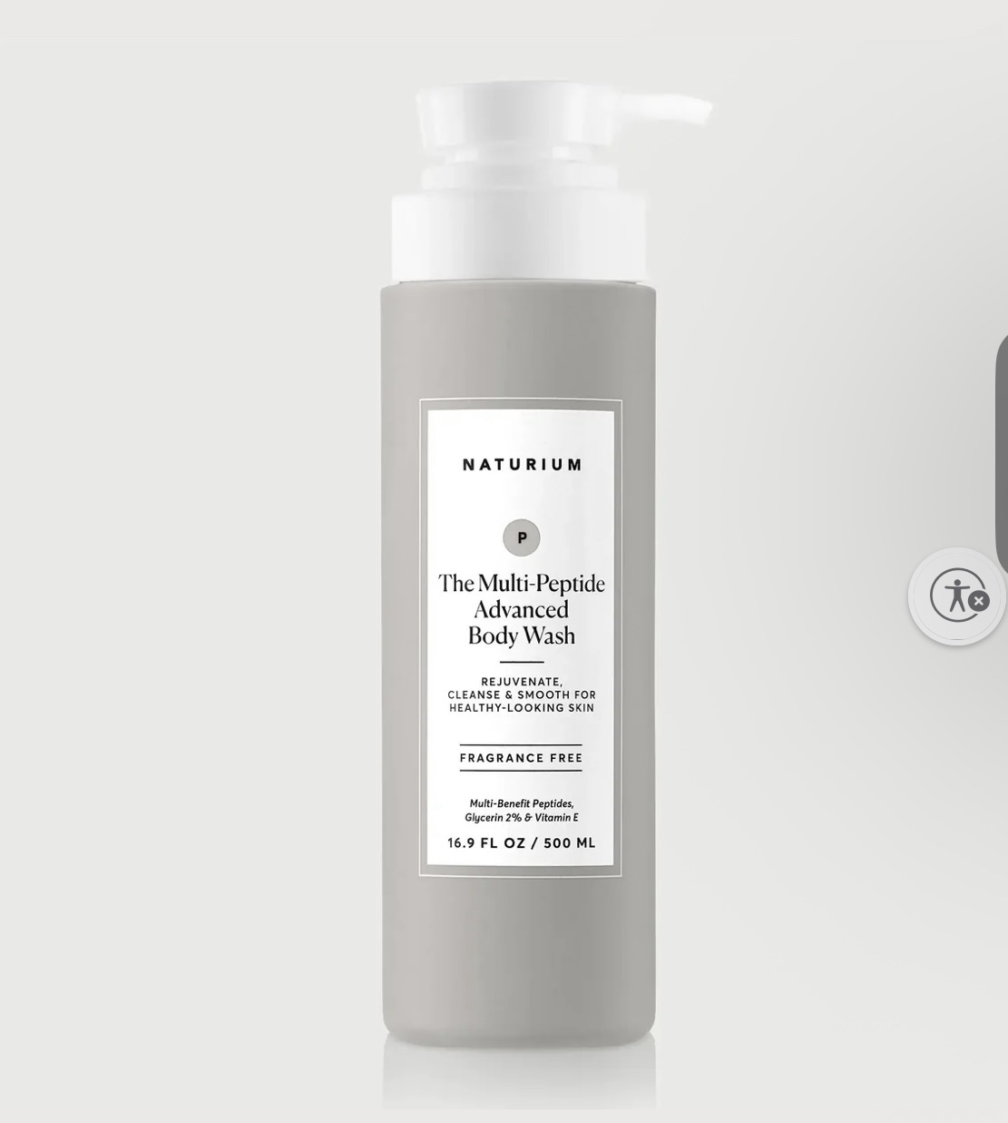 Naturium The multi peptide Advanced body wash 500ml Naturium The multi peptide Advanced body wash 500ml