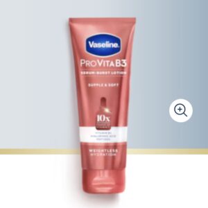 Vaseline pro vita b3 serum burst lotion  supple & soft   222ml