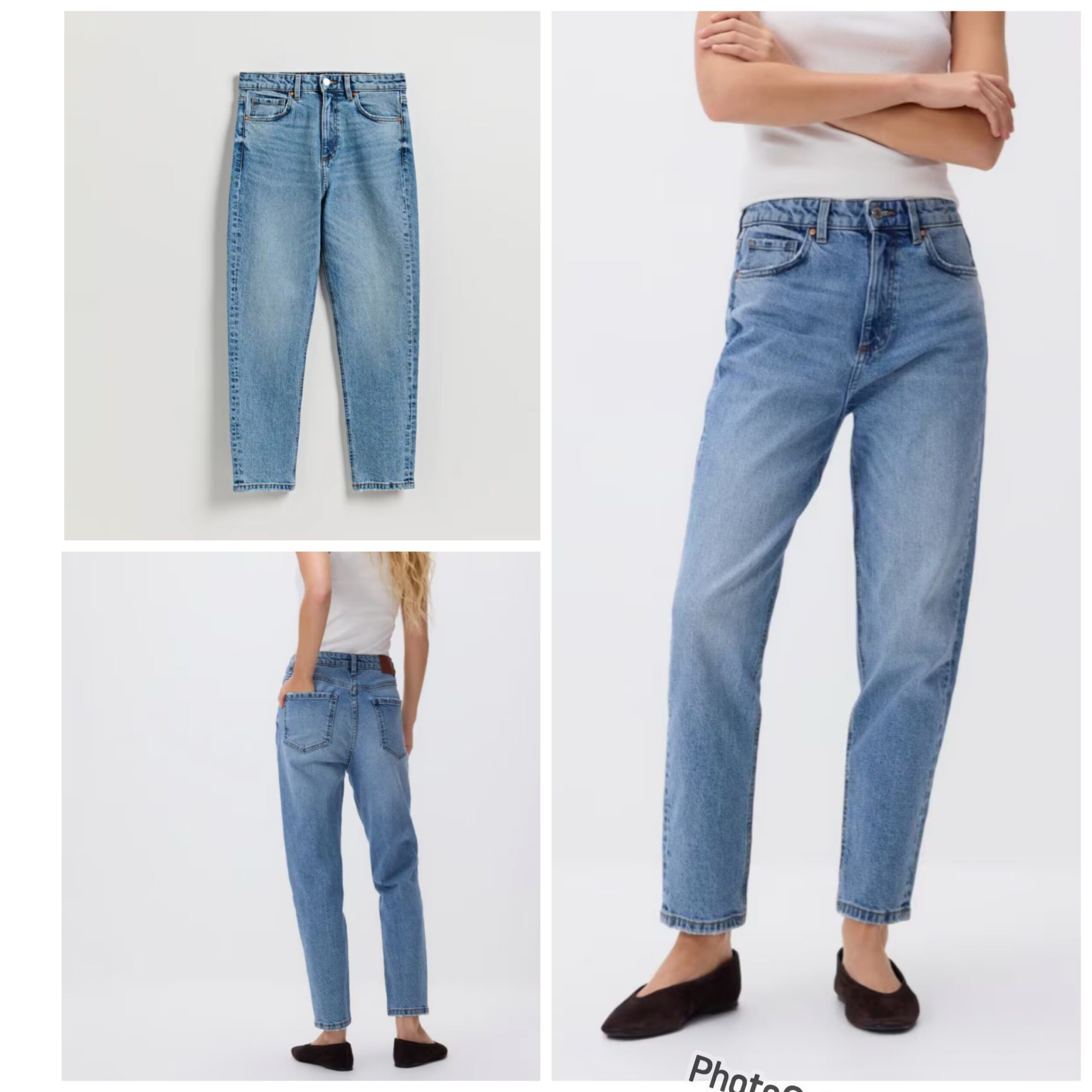 Reserved mom fit jeans in light wash blue Reserved mom fit jeans in light wash blue - Image 2